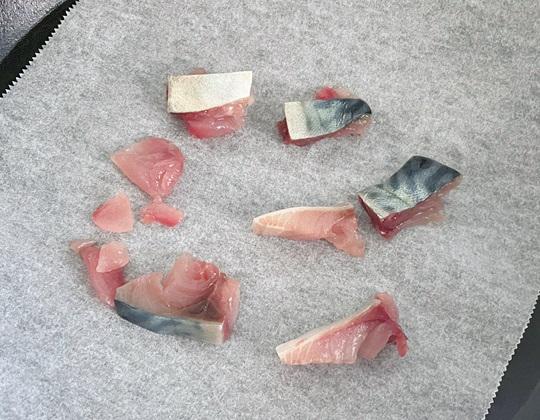 サバとカブスープのトッピング作り方３