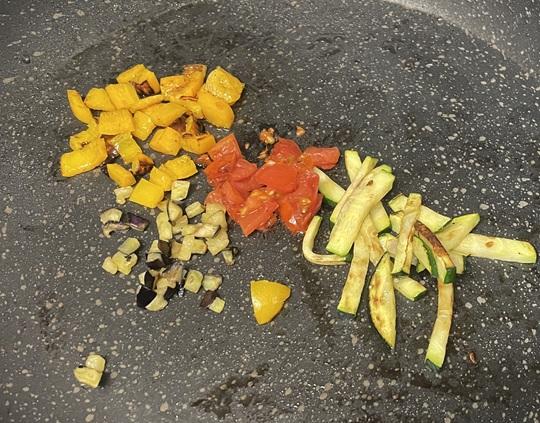 鶏せせりと彩野菜炒め作り方４