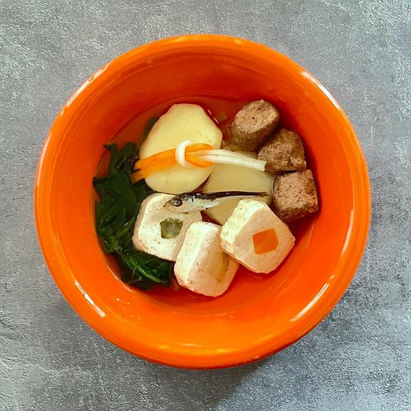 じゃがいもニョッキのお雑煮